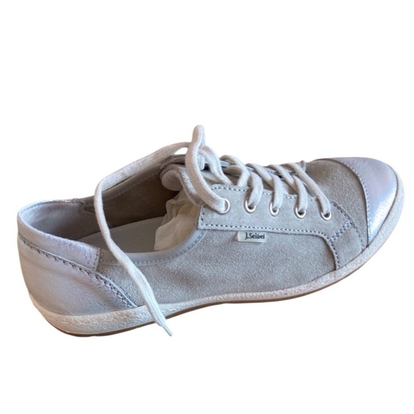 Josef Seibel Grey Suede Sneakers - EU 36 (US 5.5-6) - New in Box preppy classic - Picture 4 of 16